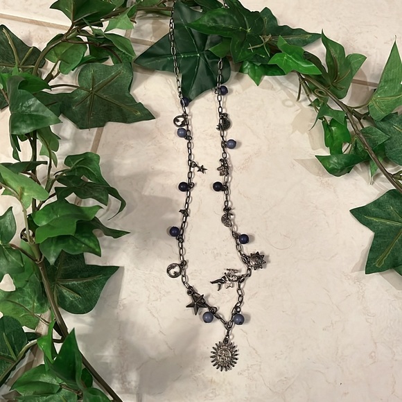 πͺ Vintage Sun, Moon & Stars Necklace πͺ - Picture 2 of 3